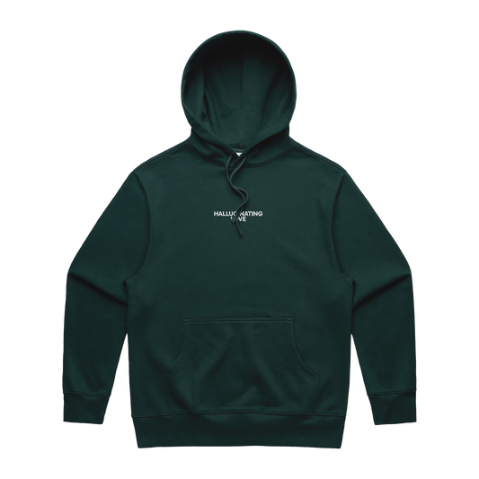 Hallucinating Love | Green Hoodie