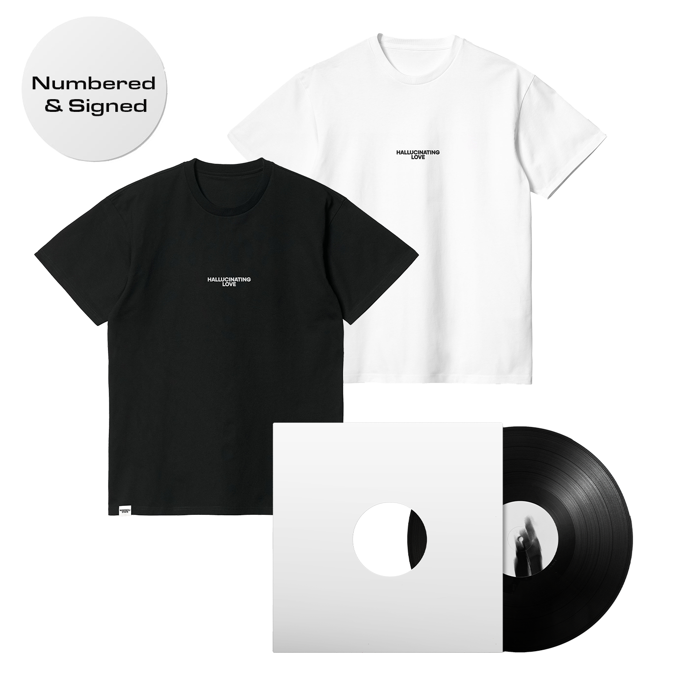 T-Shirt & Choose Your Album Format